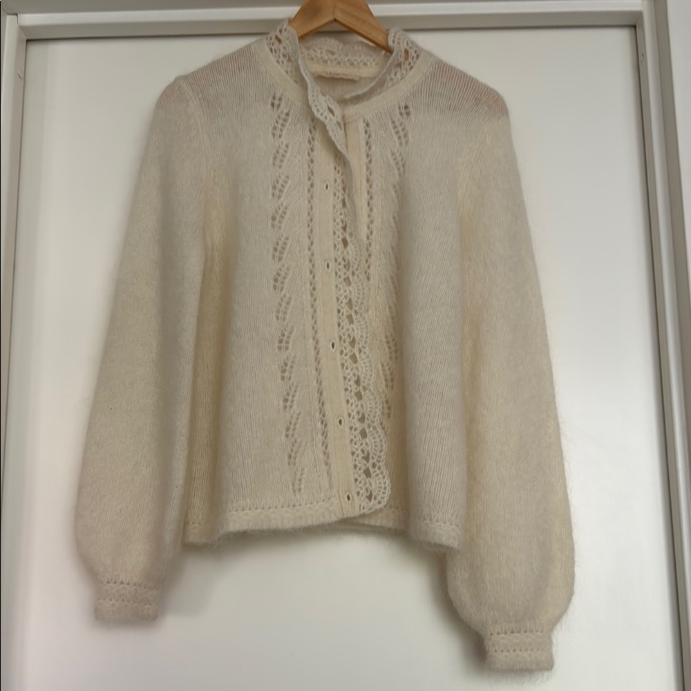 Sezane Angie Wool Cardigan - medium